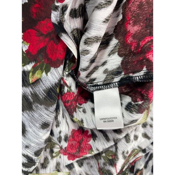 Allison Daley Woman 3X Long Sleeve Button Up Blouse NWT - Picture 10 of 12